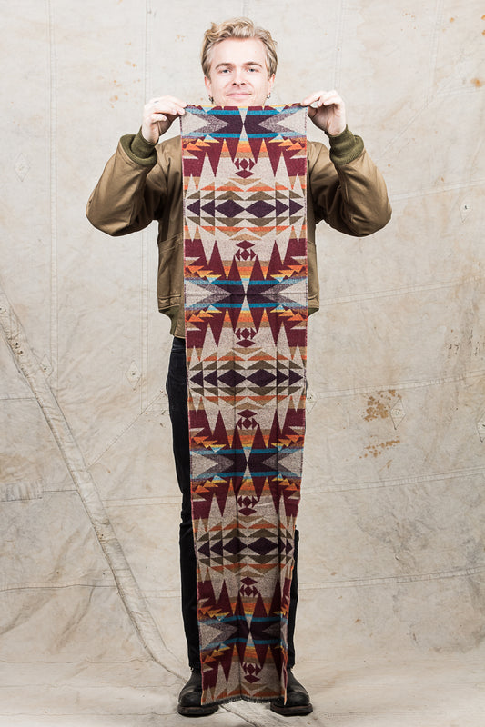 Pendleton Jacquard Wool Muffler Crescent Butte