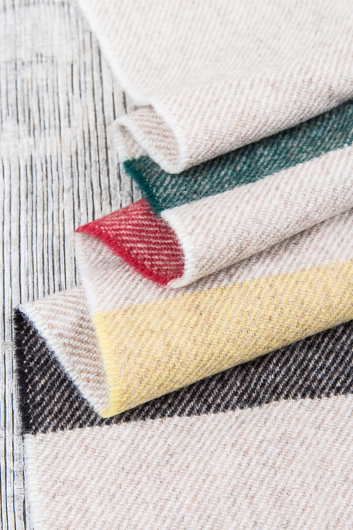 Pendleton Whisperwool Muffler Glacier Stripe