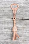 Lone Wolf Leather Braided Bottle Opener Tärnsjö Natural Veg Tanned