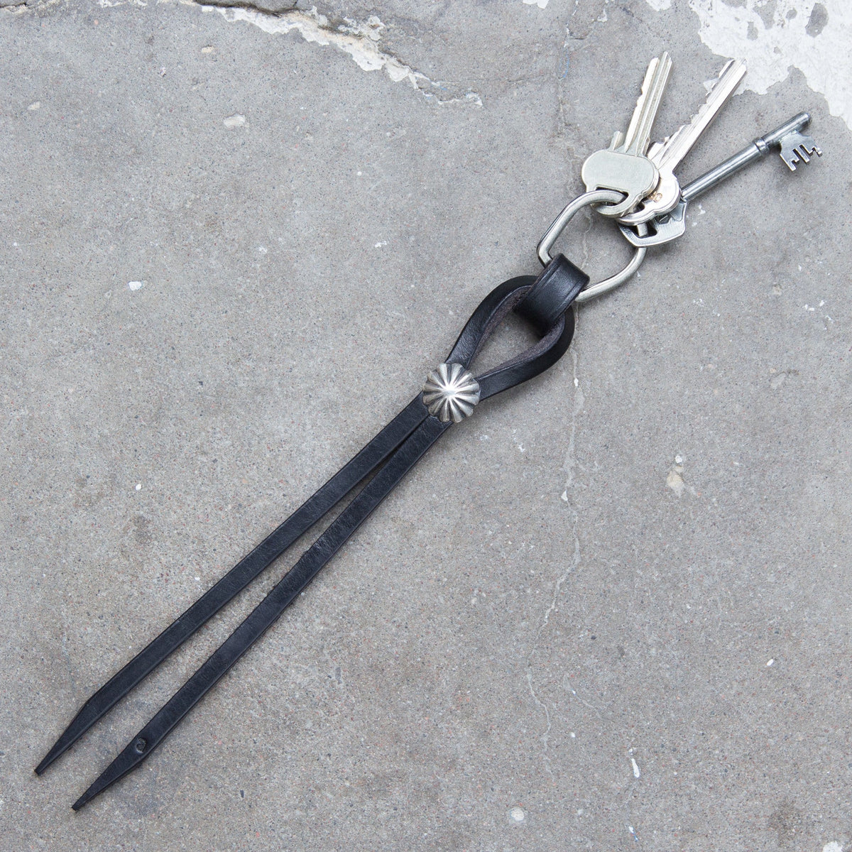 Larry Smith LT-0050 Shell Concha Key Fob Black
