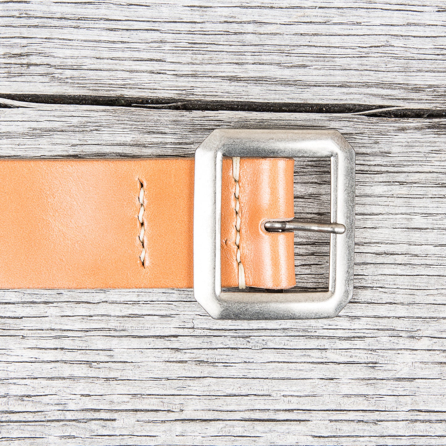 Warehouse & Co Garrison Leather Belt Tan
