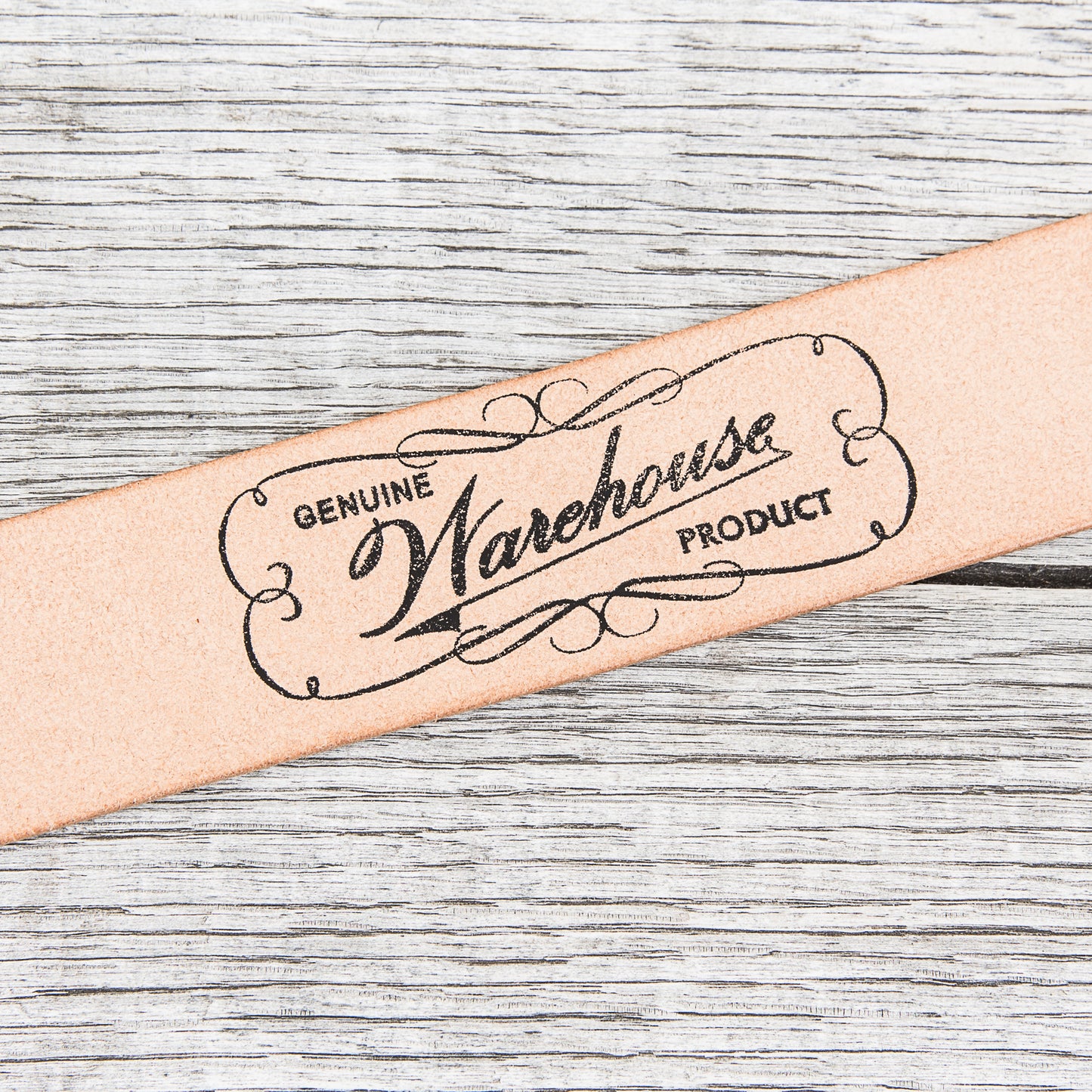 Warehouse & Co Garrison Leather Belt Tan