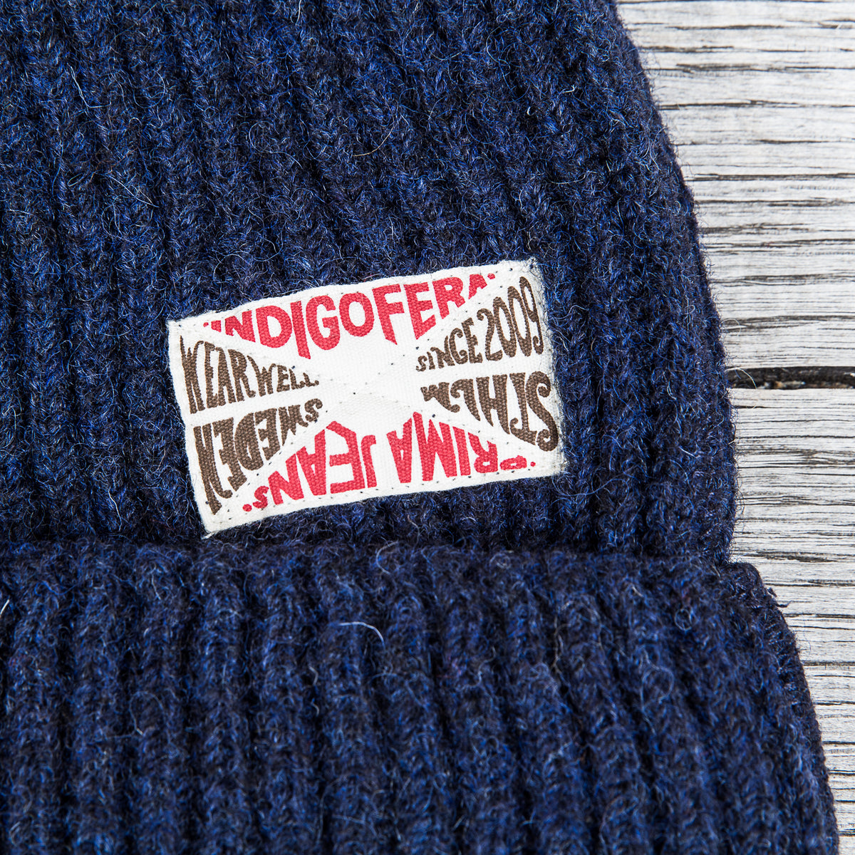 Indigofera Jurado Wool Cap Navy