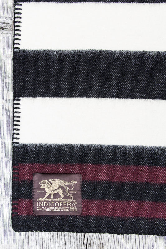 Indigofera Pure Wool Blanket Haystack