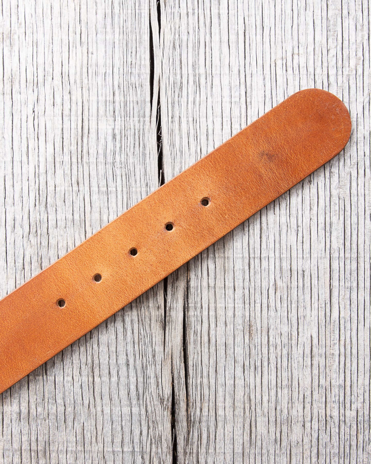 Indigofera Levon Leather Belt Light Brown