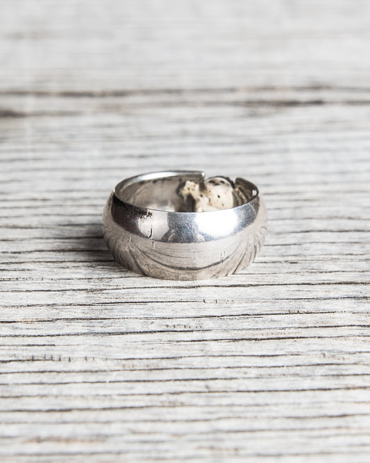 Tenable Crafts Mini Concho Silver Ring #192