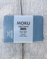 Kontex MOKU Light Towel Large Turquoise-Blue