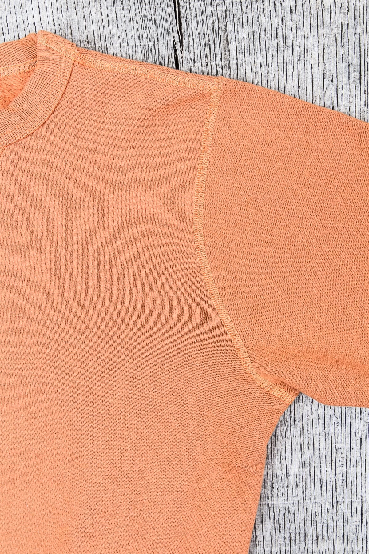 Buzz Rickson's Loopwheel Sweatshirt 4-Needle Orange BR65622