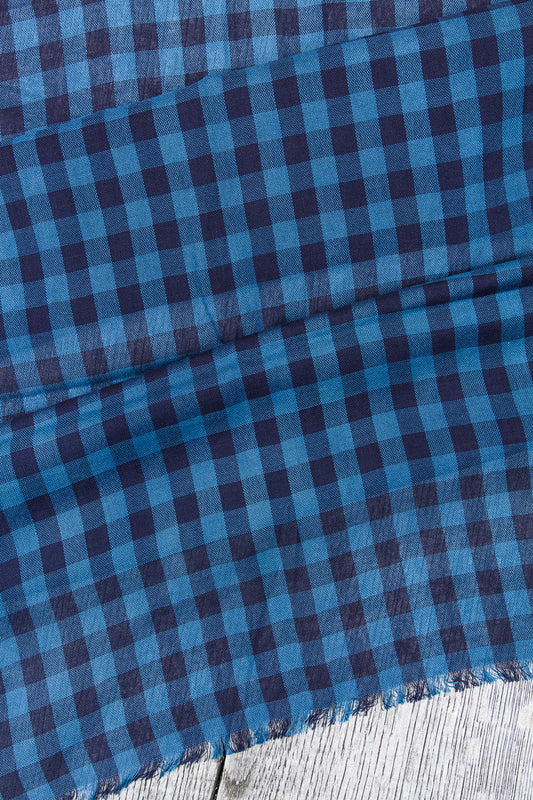 Burgus Plus & Co. Supima Cotton Block Check Stole