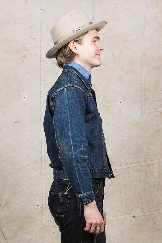 Second Hand Levi's Vintage Clothing 506xx Made in USA Denim Jacket