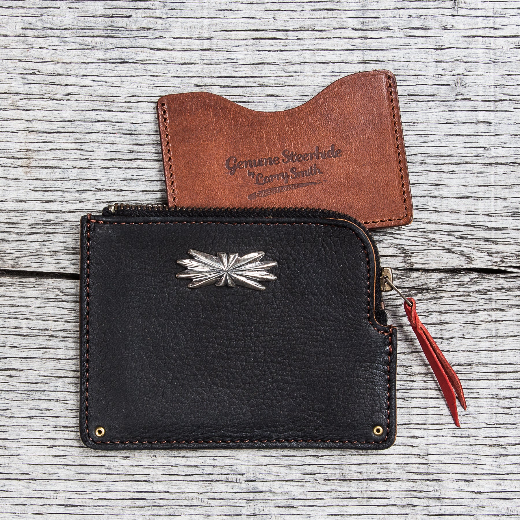 Larry Smith DEER SKIN WALLET | ヤマダウェブコム