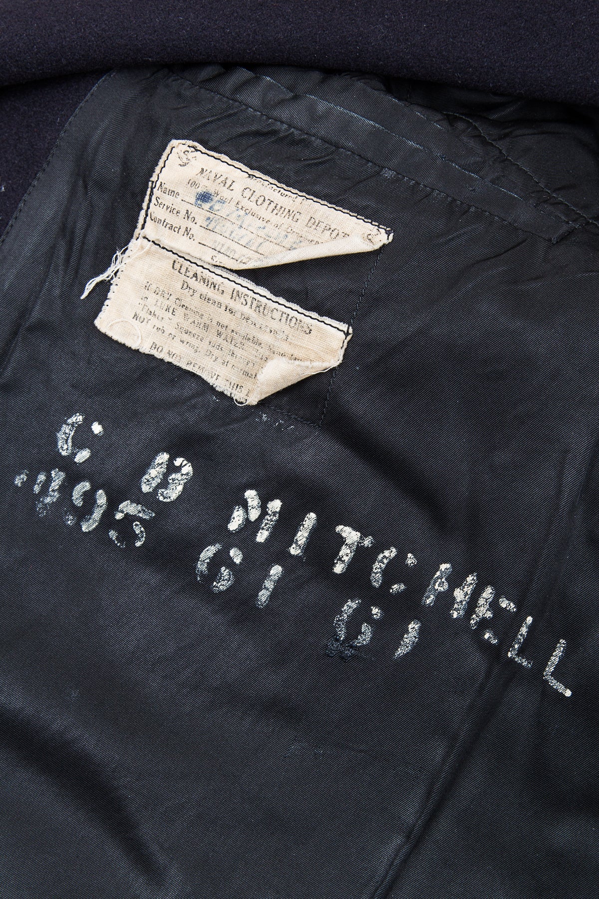 Vintage Original USN Wool Pea Coat