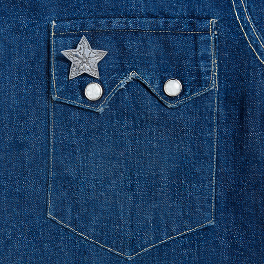 Munqa Newtive Silver Brooch Star