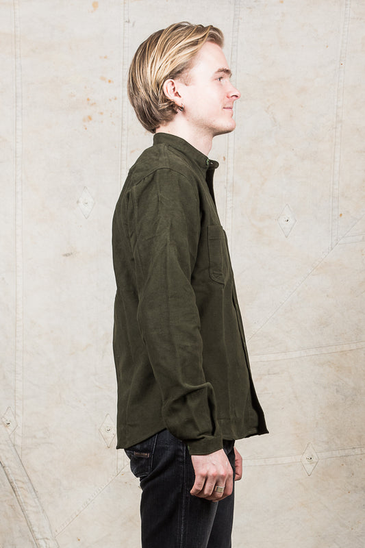 Indigofera Muir Shirt Green Moleskin