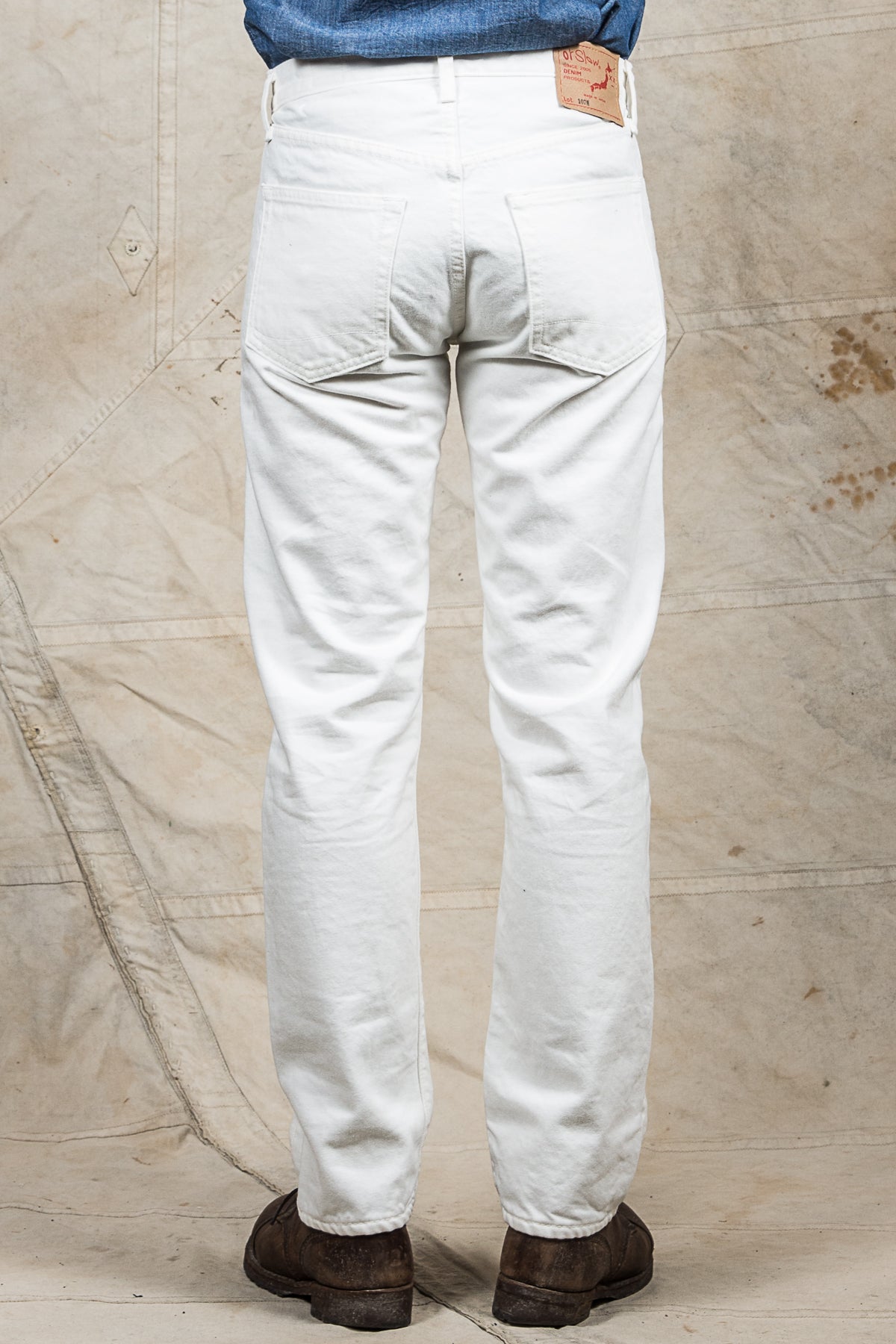 OrSlow 107 Slim Fit Jeans White