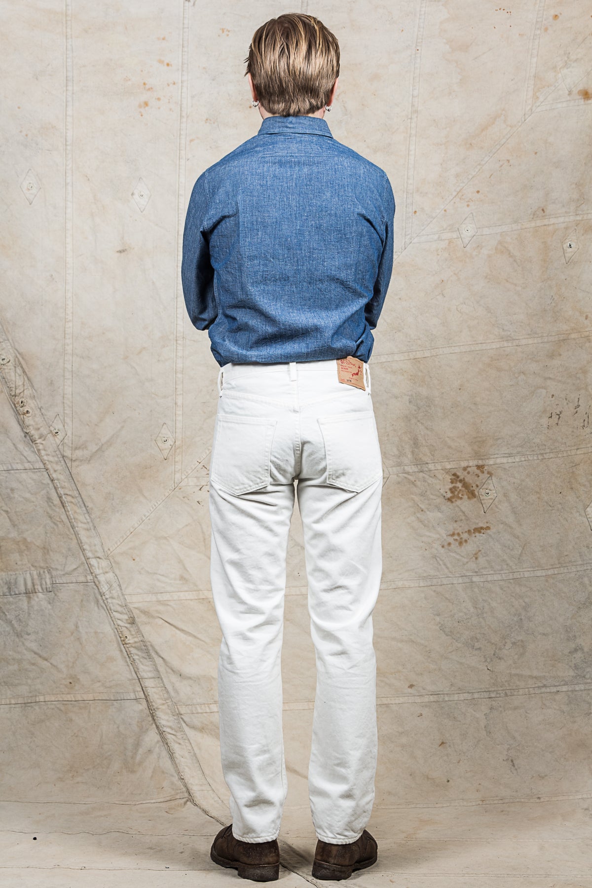 OrSlow 107 Slim Fit Jeans White