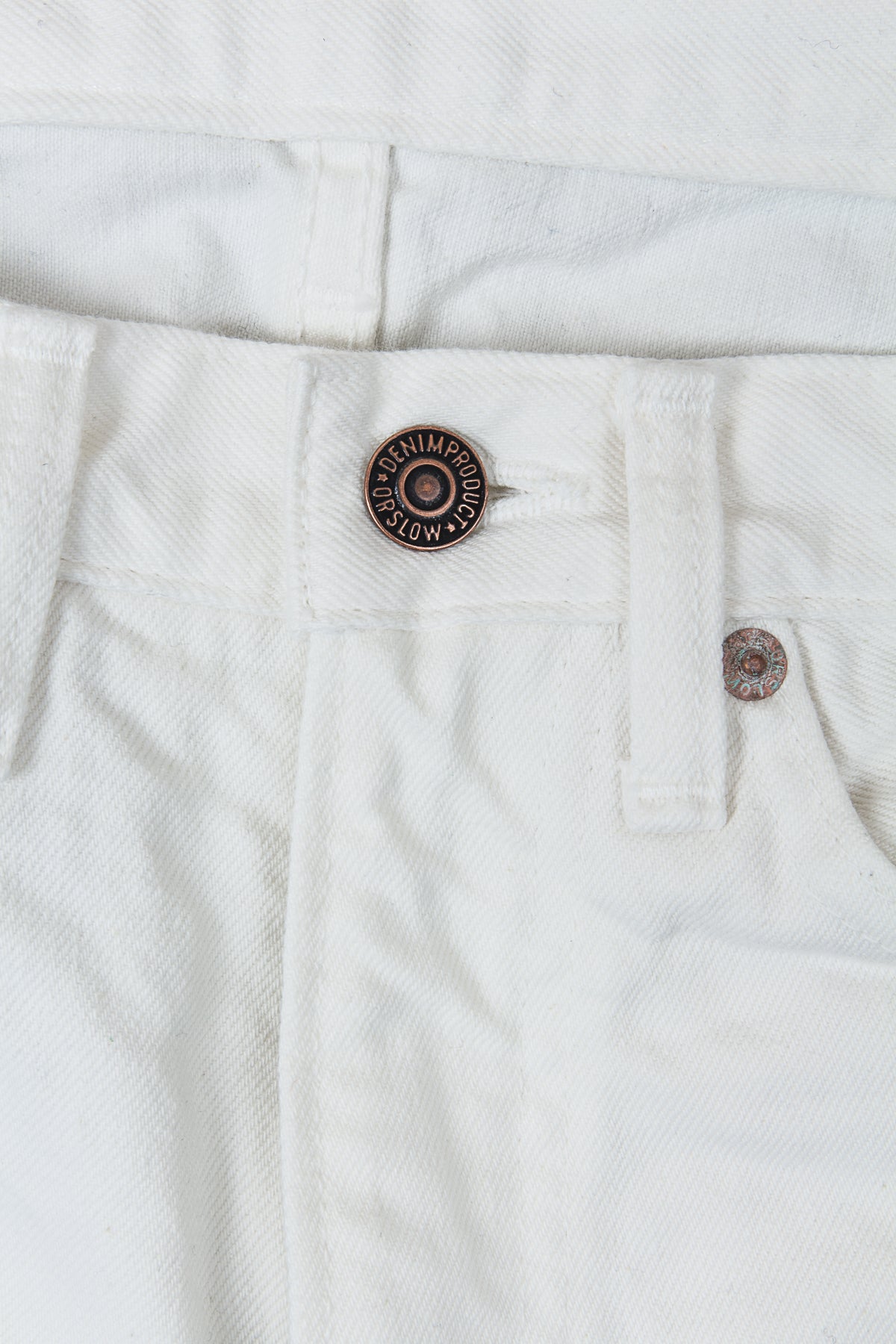 OrSlow 107 Slim Fit Jeans White