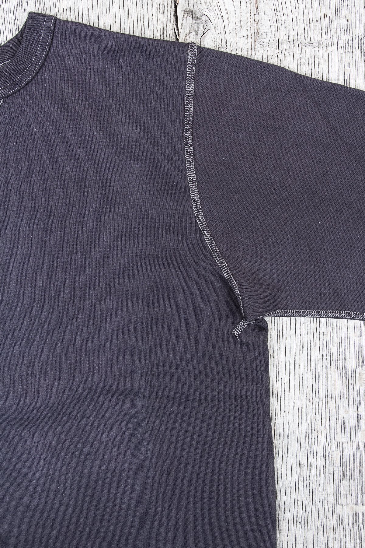 Buzz Rickson's Loopwheel Sweatshirt 4-Needle Black BR65622