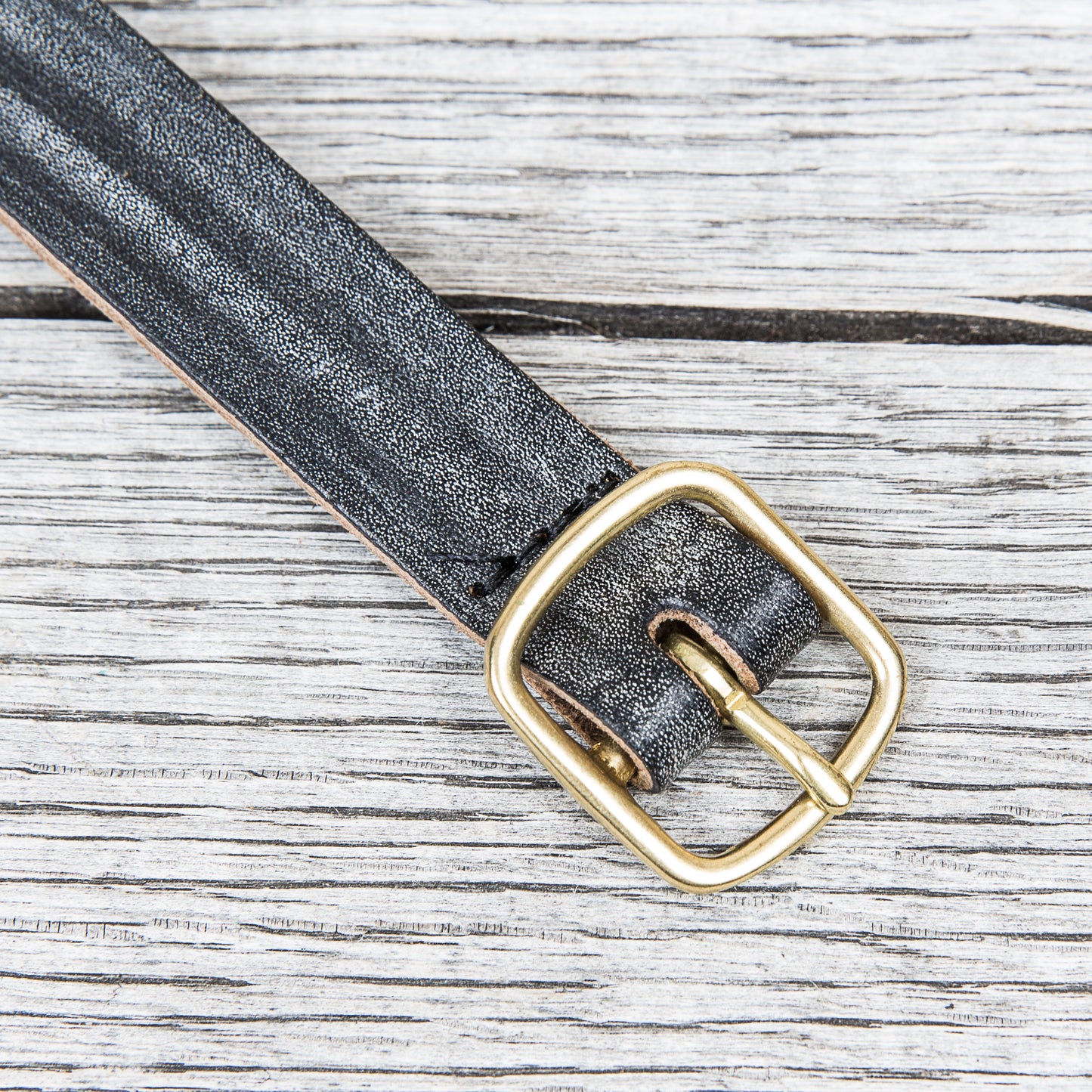 Tender Nato Watch Strap Natural Black Wattle Leather 20 mm