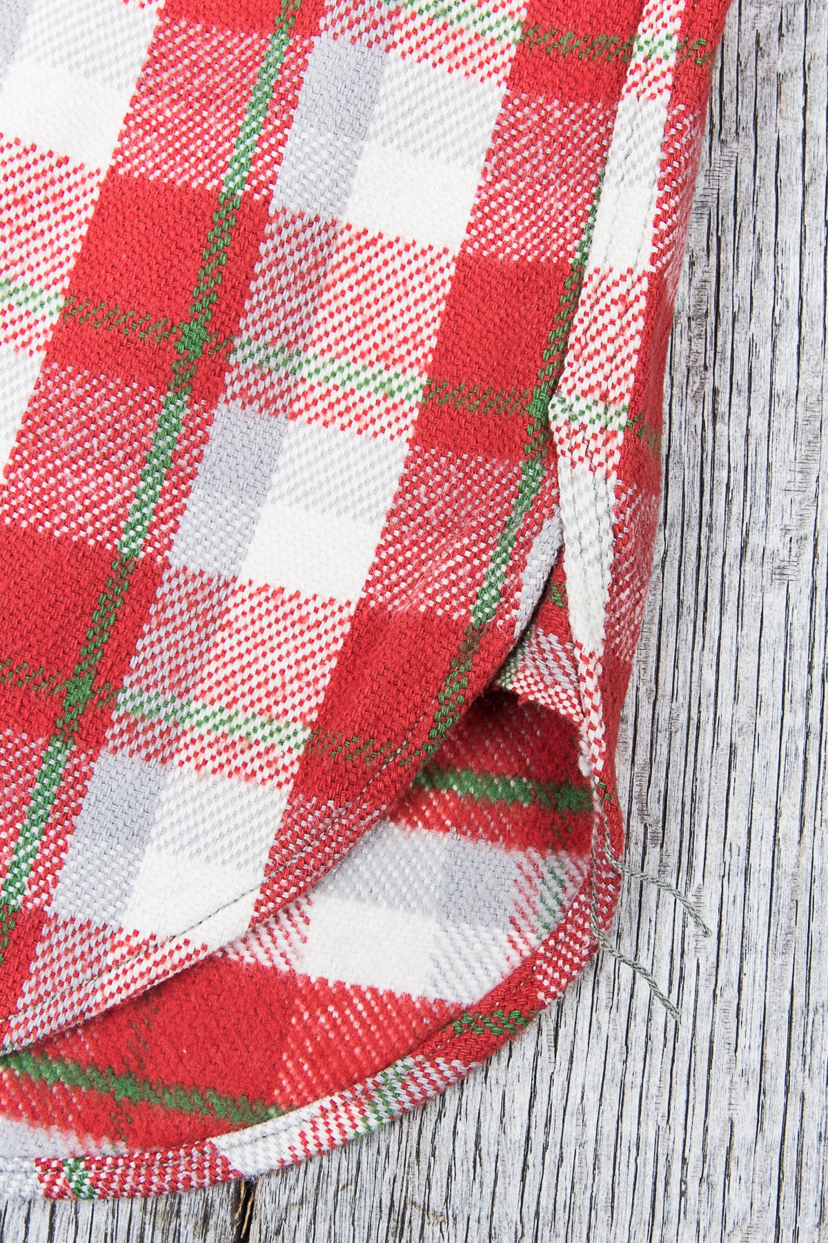 Warehouse & Co Heavy Flannel Shirt Red White