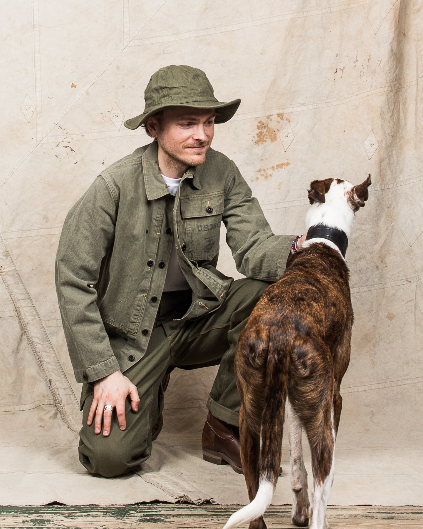 Buzz Rickson's USMC P-44 HBT Jacket BR15123
