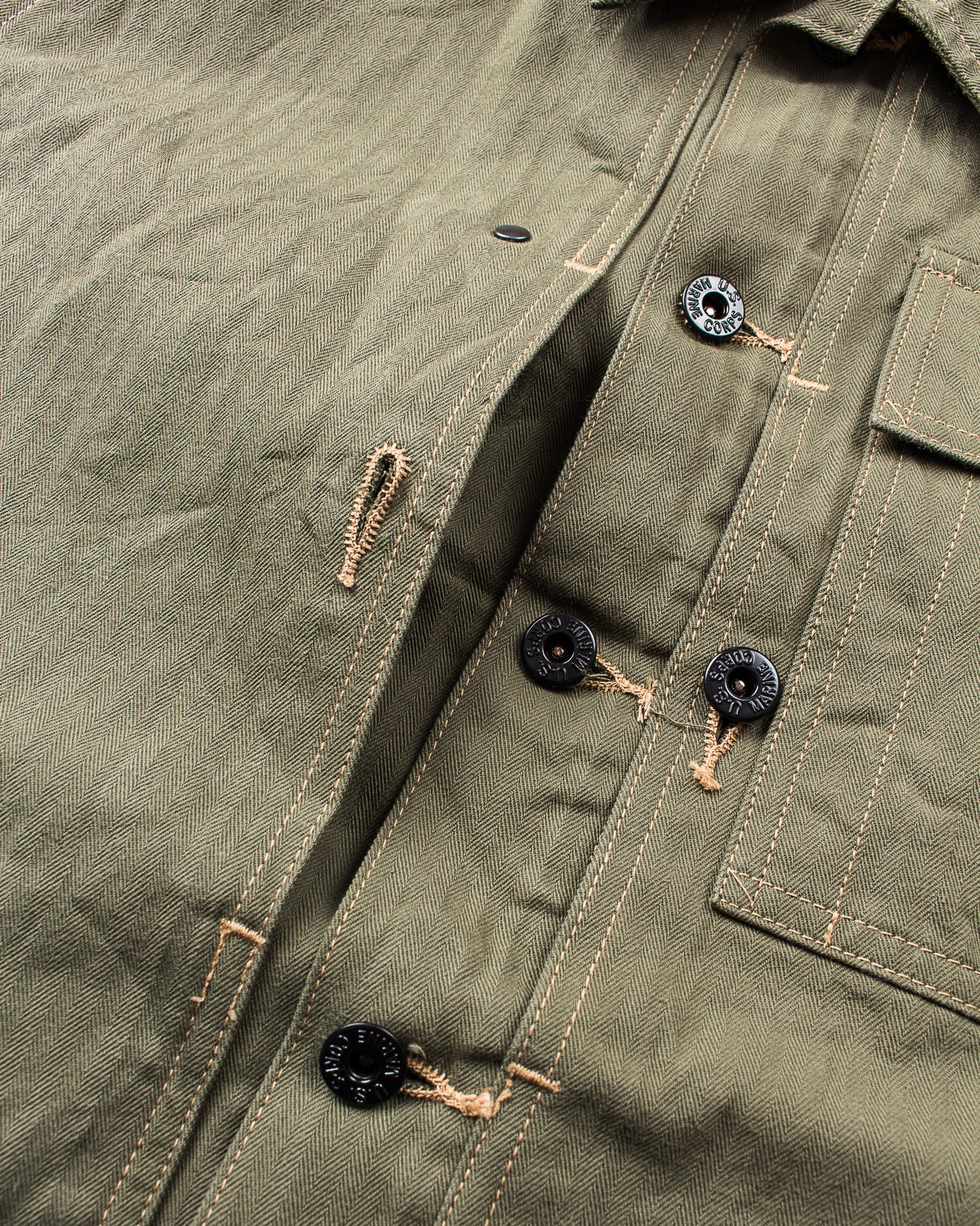 Buzz Rickson's USMC P-44 HBT Jacket BR15123