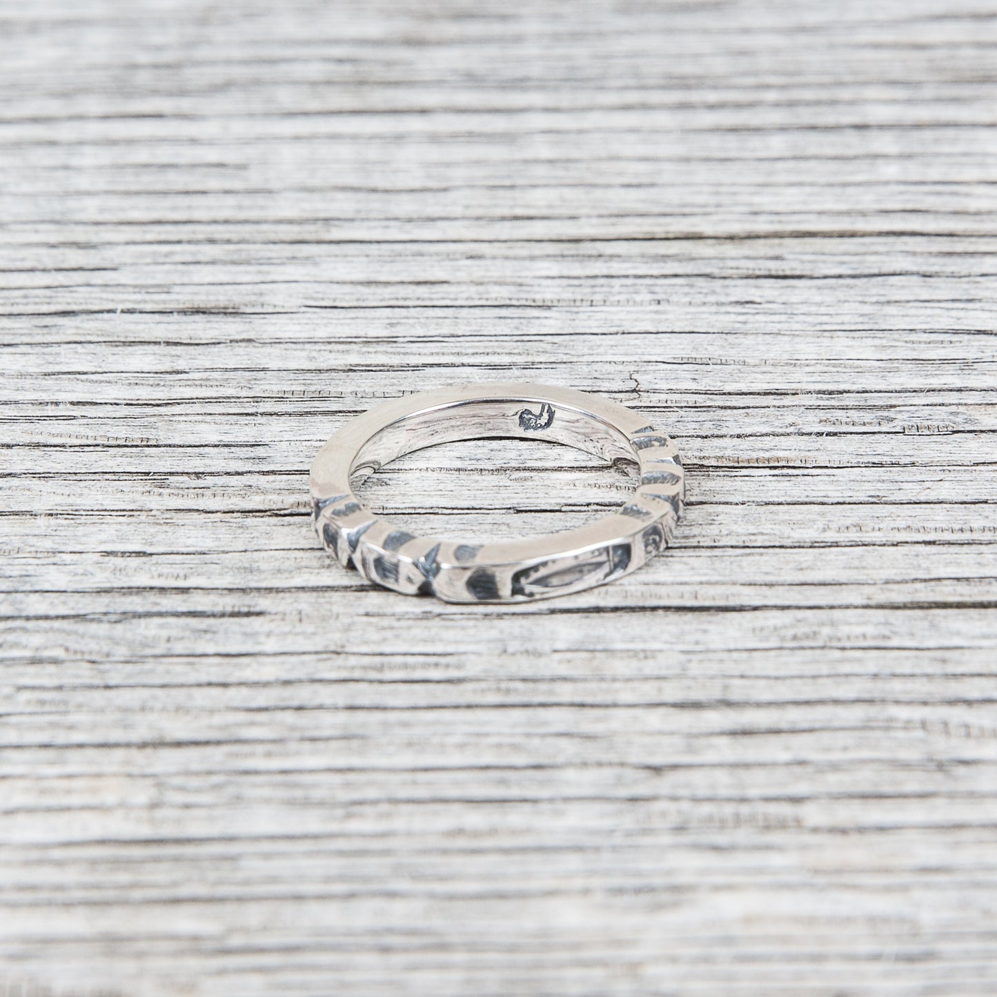 Larry Smith Square Stamp Ring RG-0058