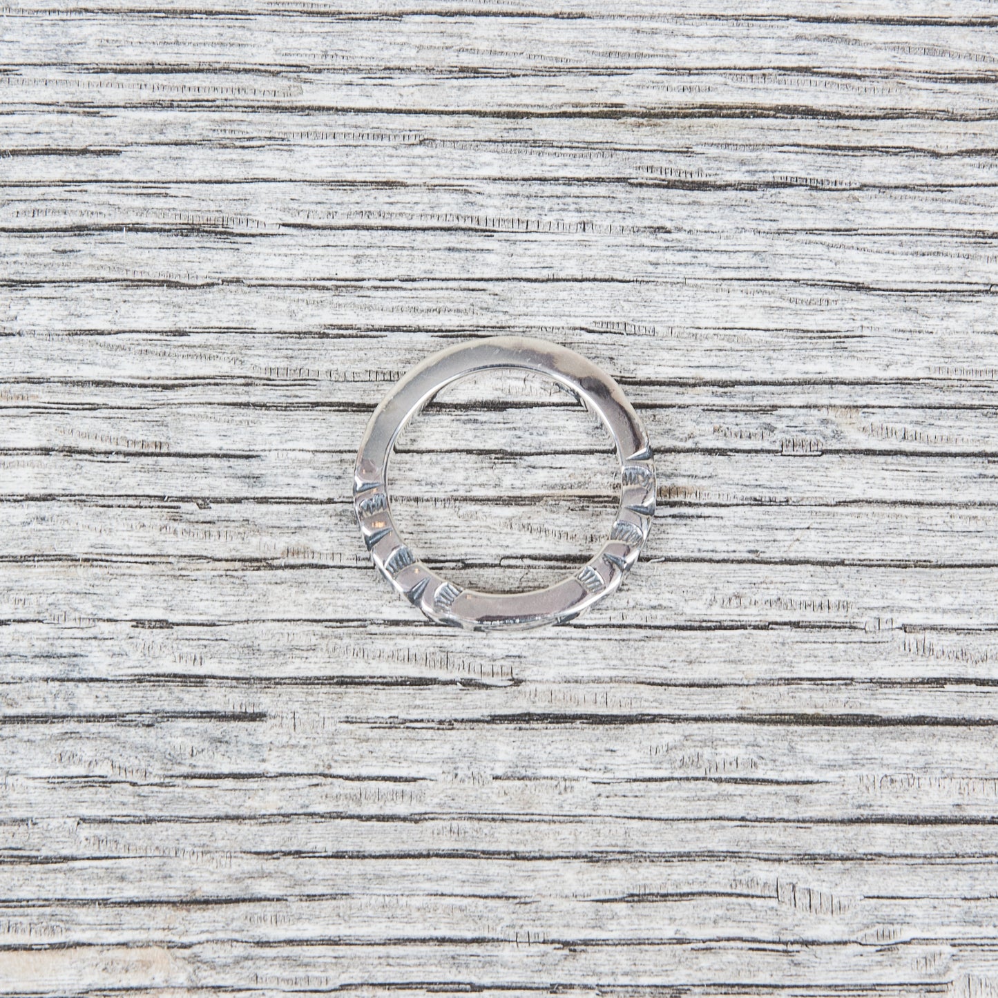 Larry Smith Square Stamp Ring RG-0058