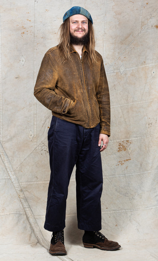 Second Hand LVC 1930's Leather Jacket Size L
