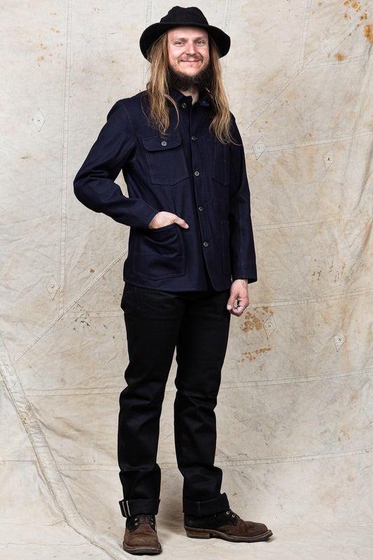 Indigofera Kurt Indigo Canvas