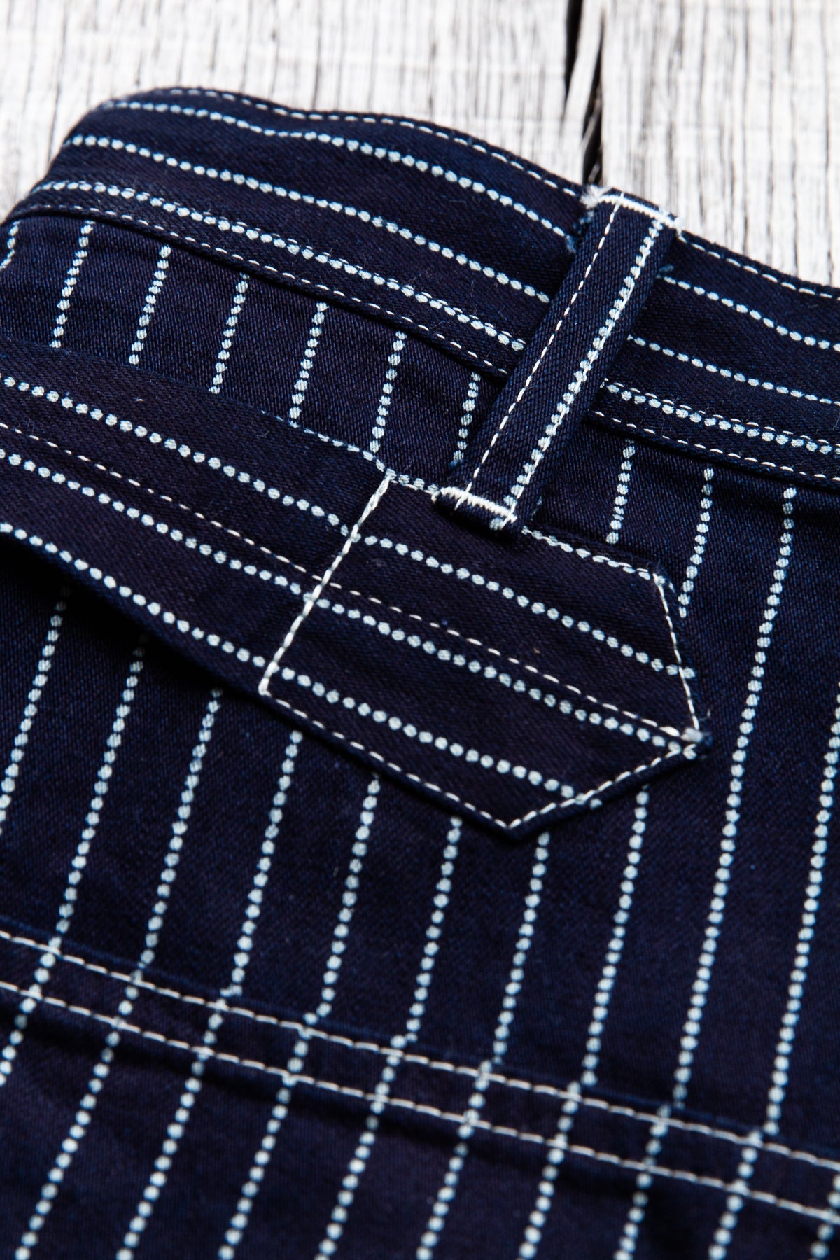 Sugar Cane & Co. Wabash Stripe Engineer Pants SC40786A