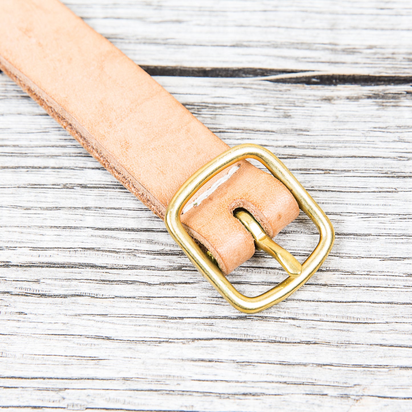Tender Nato Watch Strap Natural Tan Wattle Leather 20 mm