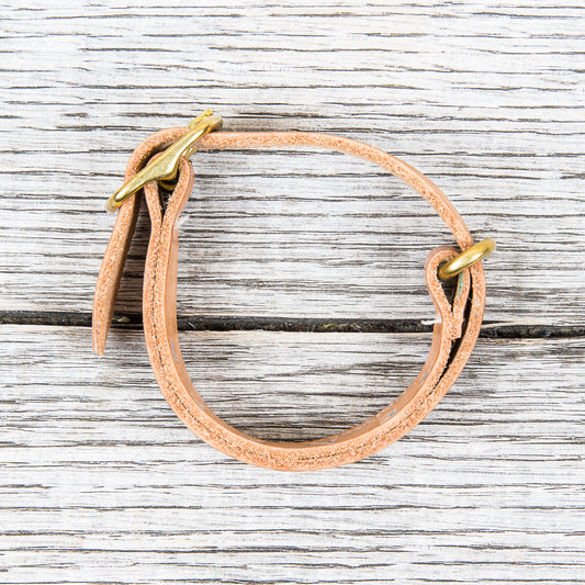 Tender Nato Watch Strap Natural Tan Wattle Leather 20 mm