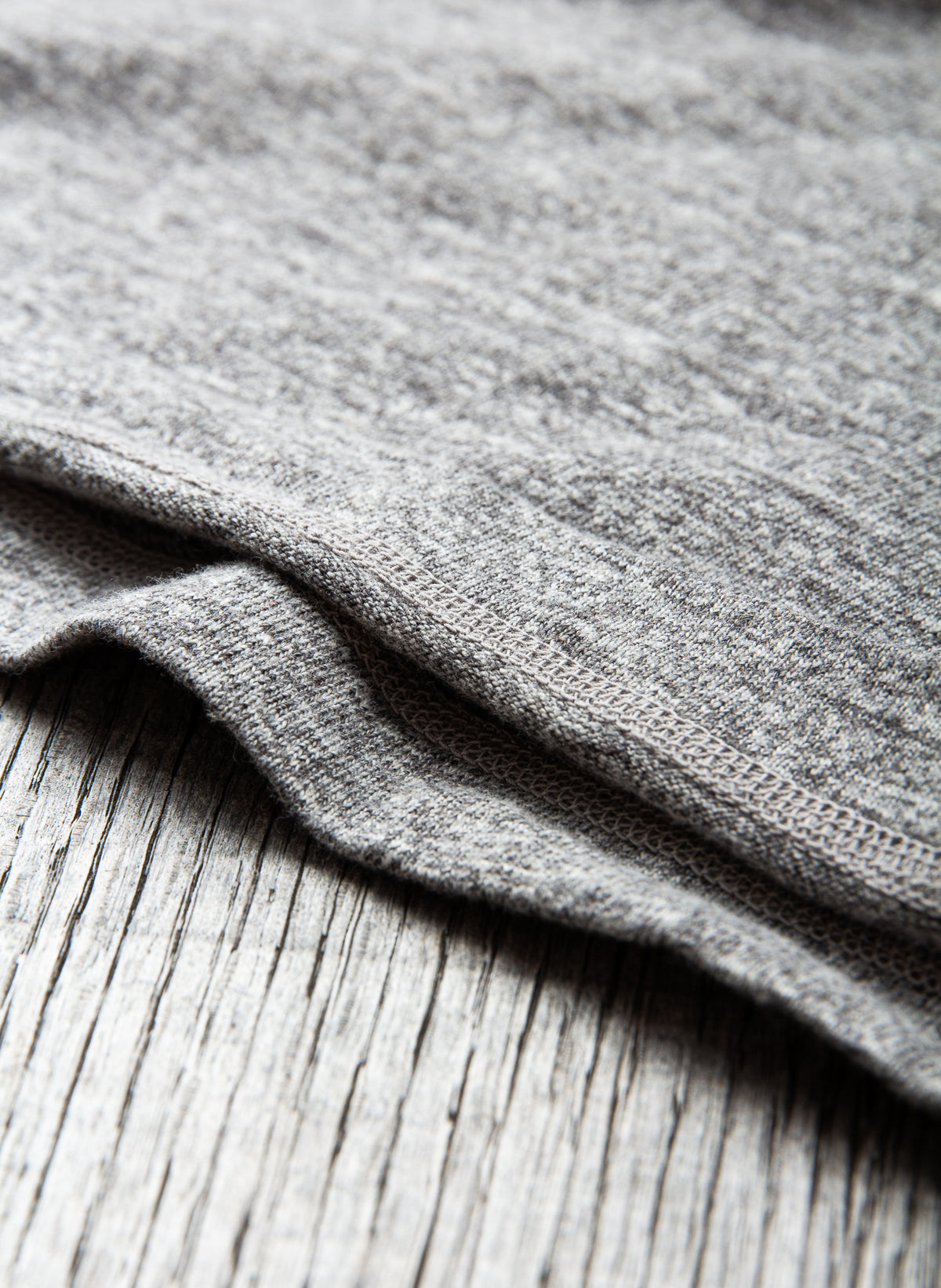 Buzz Rickson's Short Sleeve Henley T-shirt Heather Grey