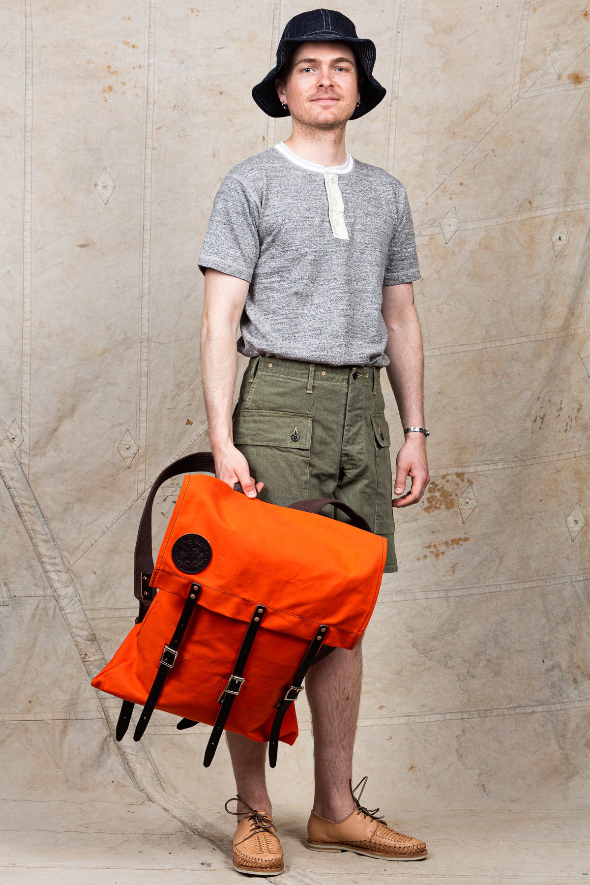 Duluth Pack #51 Orange Canvas