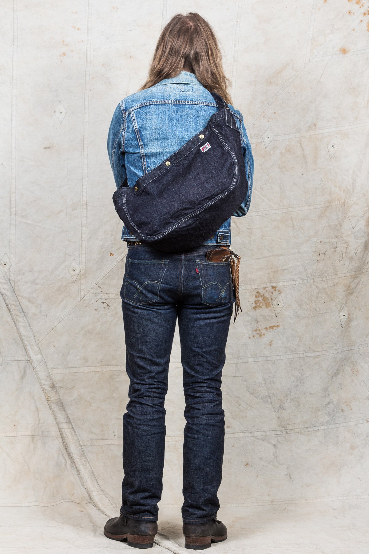 TCB Denim News Paper Bag – Second Sunrise
