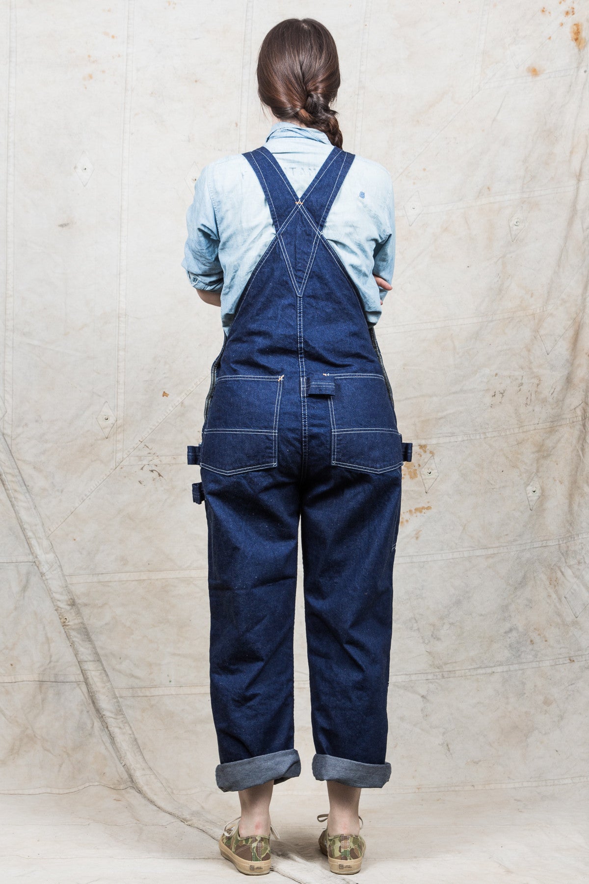 TCB Handyman Overall Indigo