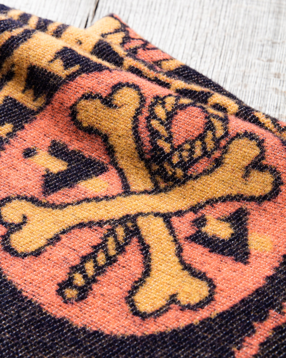 Indigofera x Björn Atldax Wool Blanket Tarot XIII