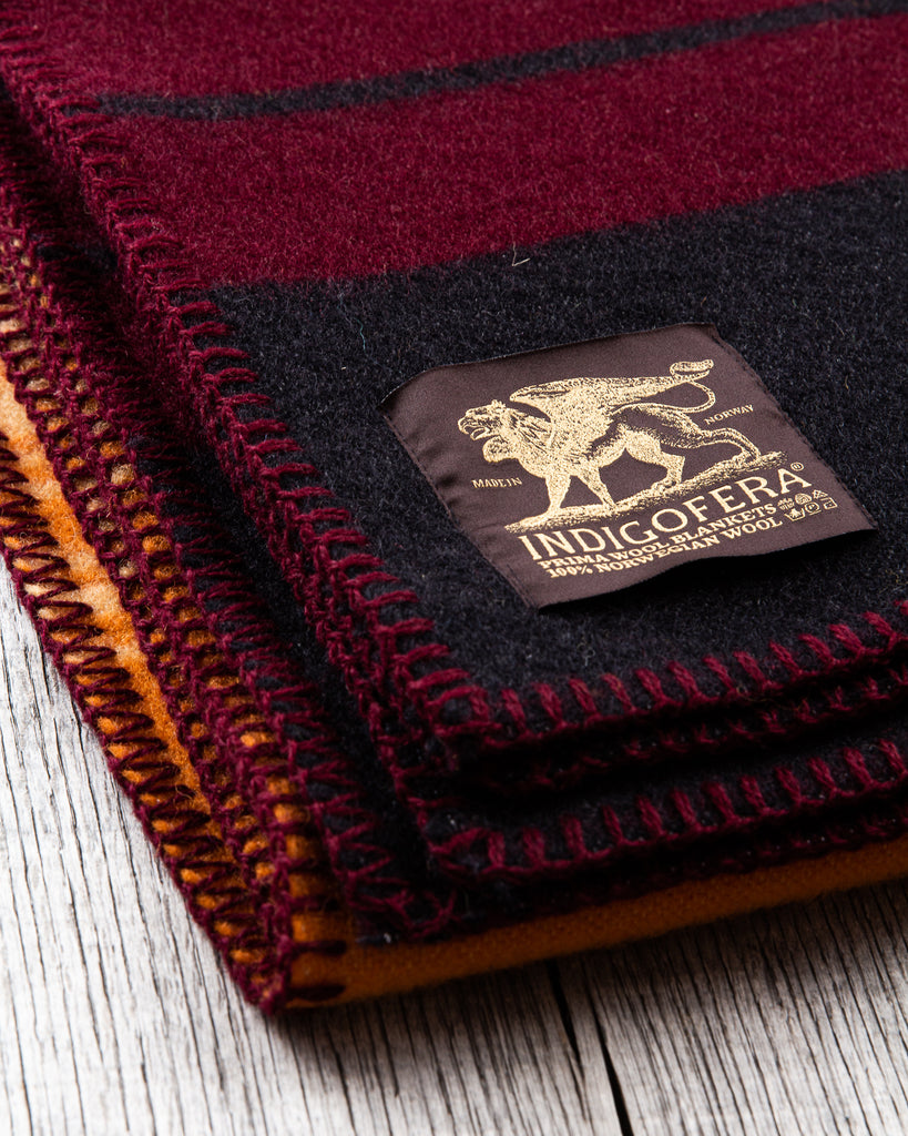 Indigofera Wool Blanket New Desert – Second Sunrise