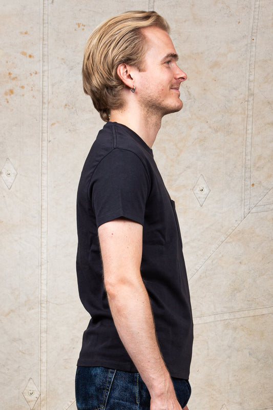 Indigofera Wilson Pocket T-Shirt Marshall Black