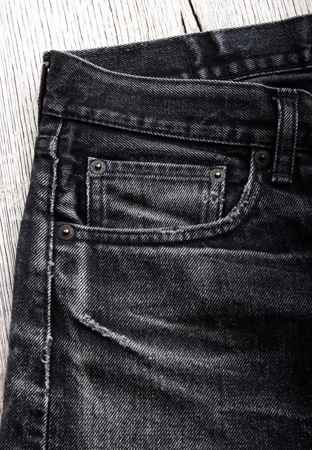 OrSlow 107 Slim Fit Jeans Black