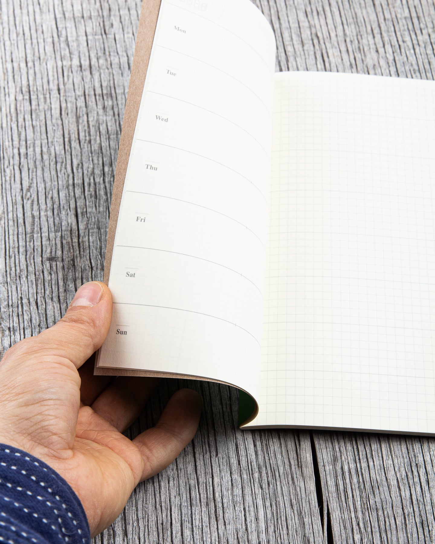 Traveler’s Company #019 Regular Notebook Refill Free Diary (Weekly + Memo)