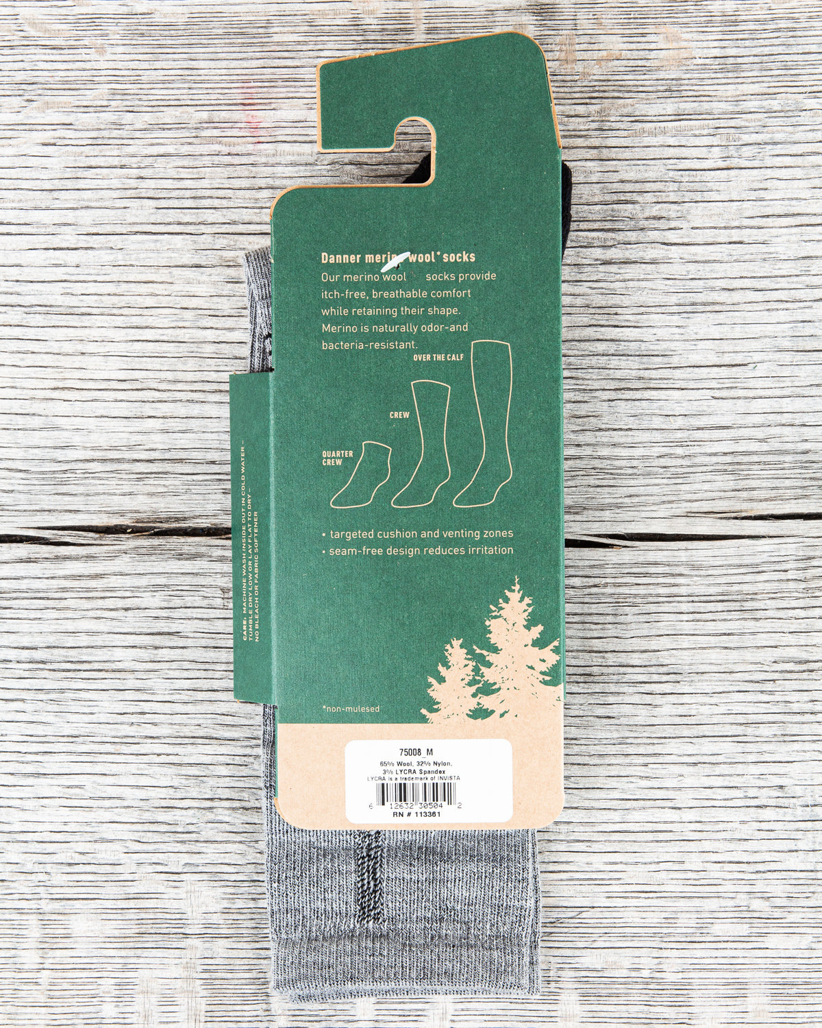 Danner Socks Hike Lightweight Merino Crew
