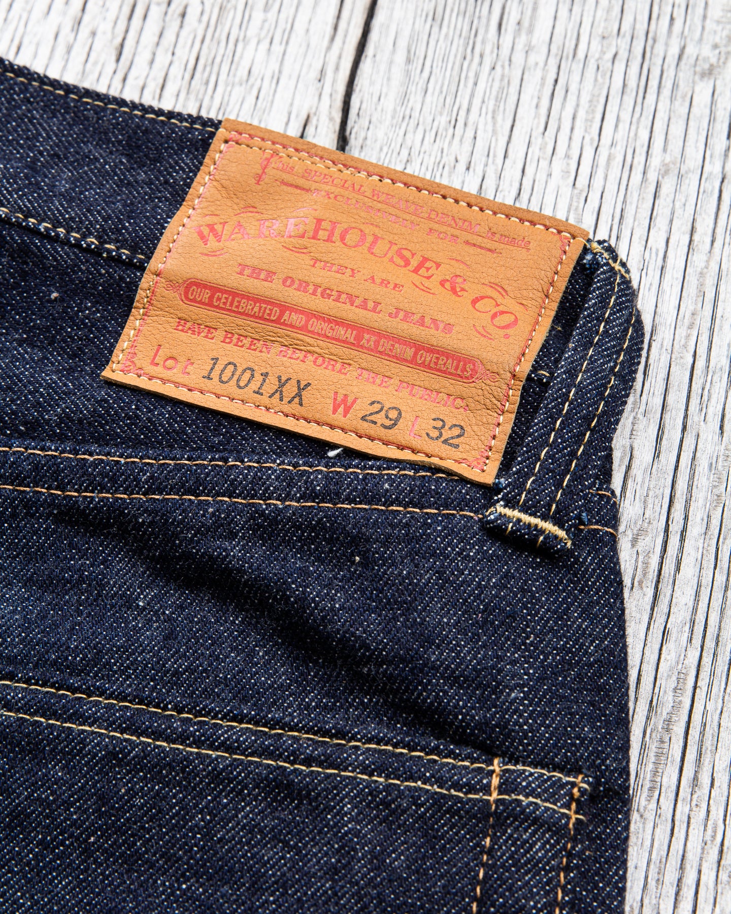 Warehouse & Co Lot. 1001XX Jeans Heavy Ounce
