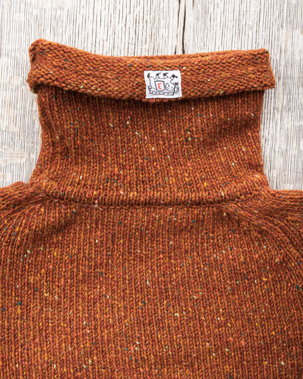 Tender Type 737 Purl Edge Astronaut Neck Pullover