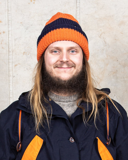 Indigofera x Second Sunrise Cumulus Rib Knit Wool Cap