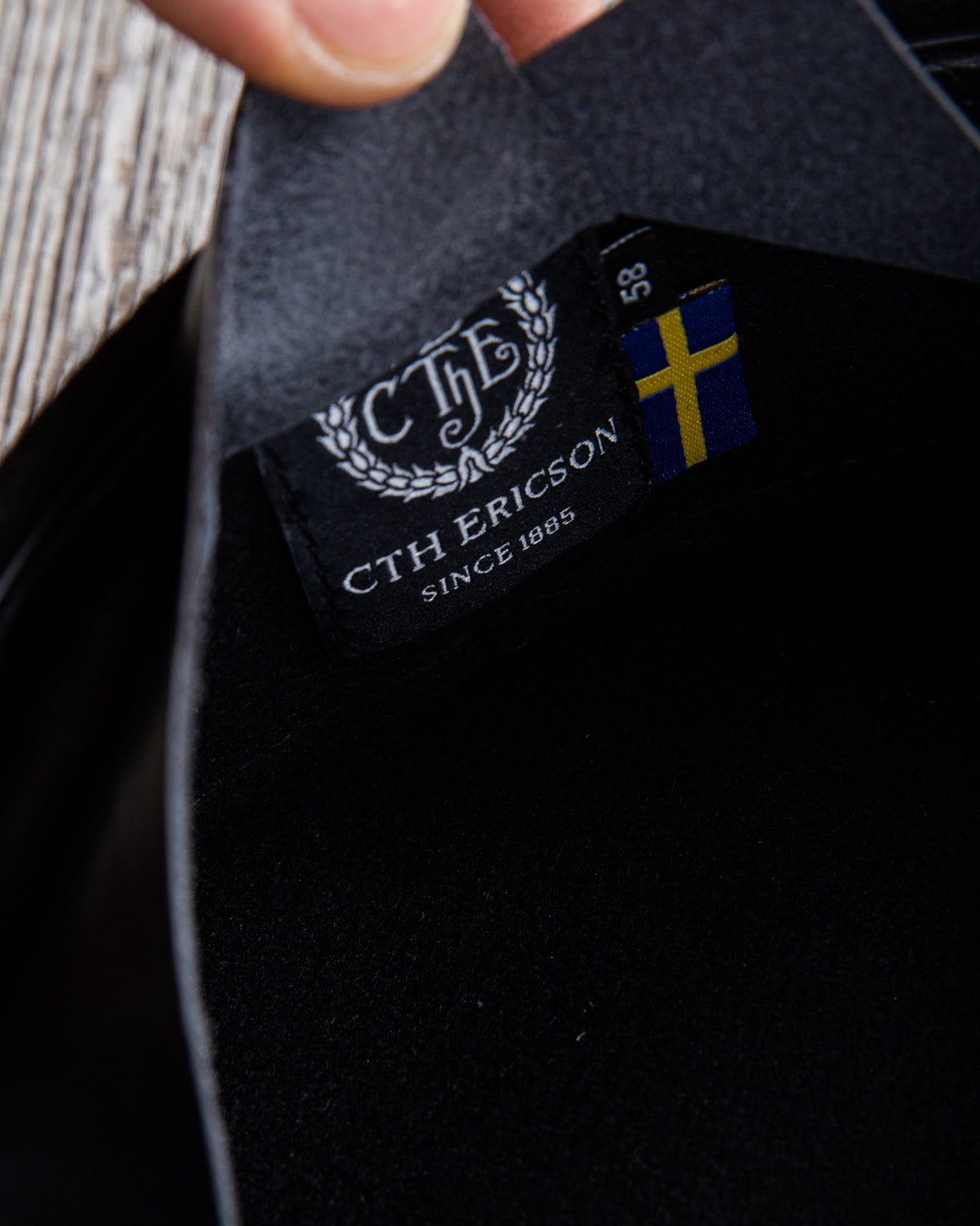 CTH Ericson Nils Johan Vega Motor Cap Black