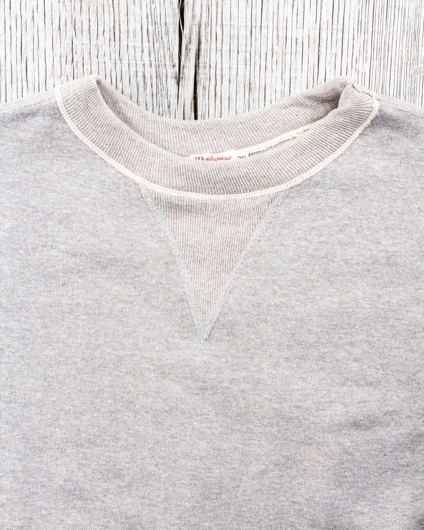 Warehouse & Co Lot. 401 Loop-Wheel Sweatshirt Heather Grey