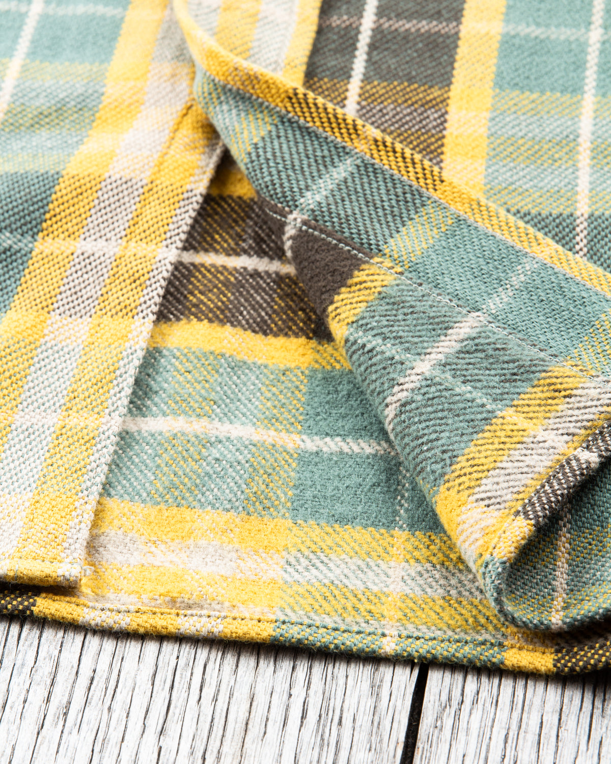 Warehouse & Co Lot 3104 Heavy Flannel Shirt Green