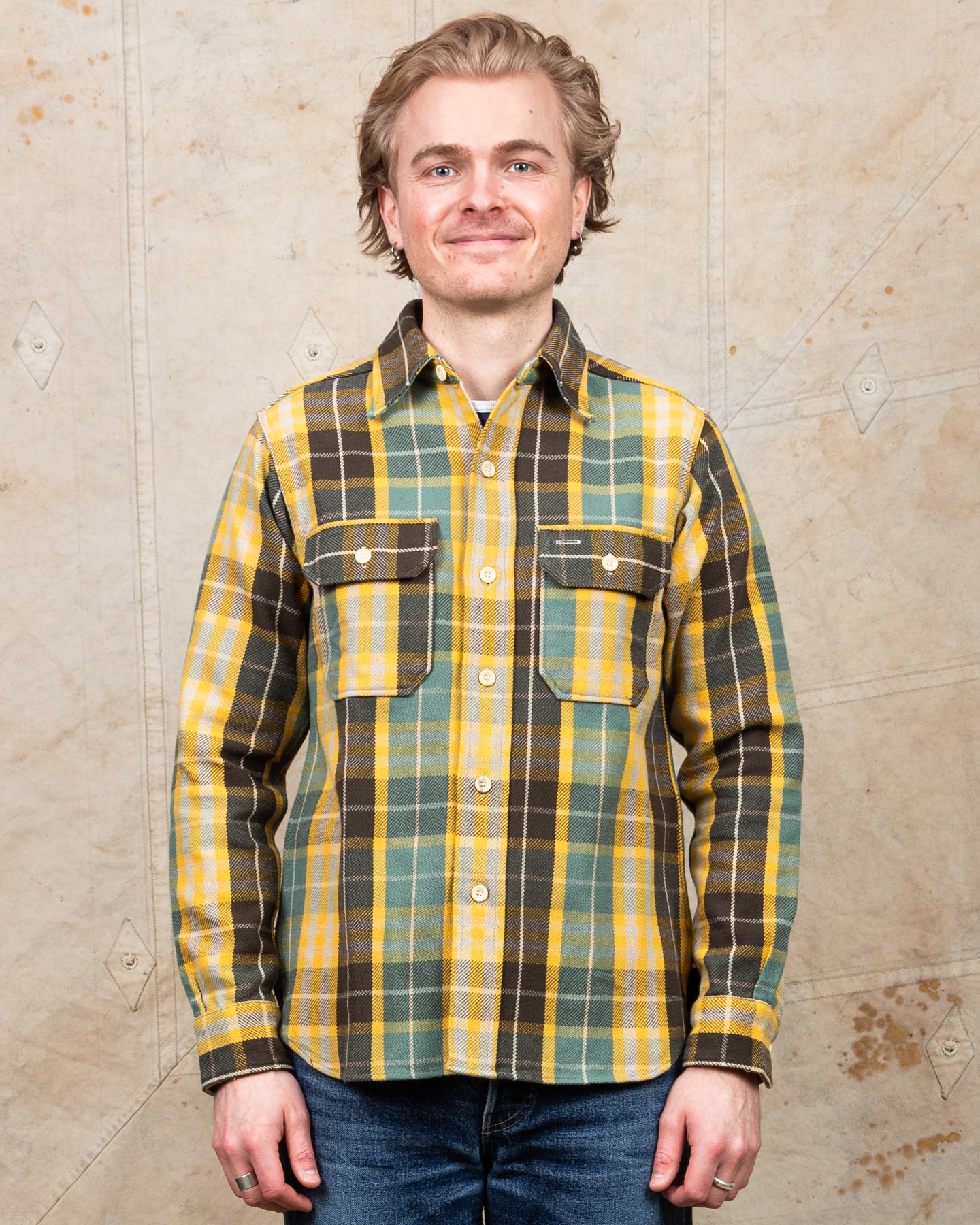 Warehouse & Co Lot 3104 Heavy Flannel Shirt Green – Second Sunrise
